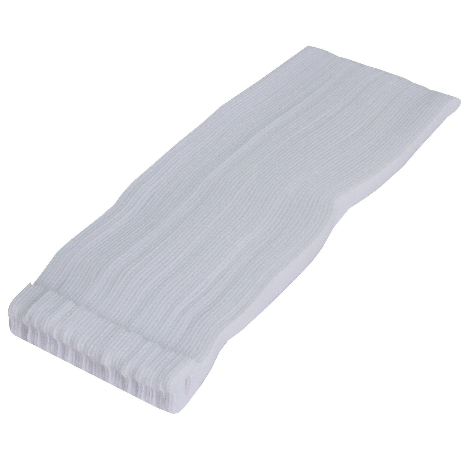 Cleme pentru cabluri albe 12.5x300mm 50 buc MTR - imagine 2