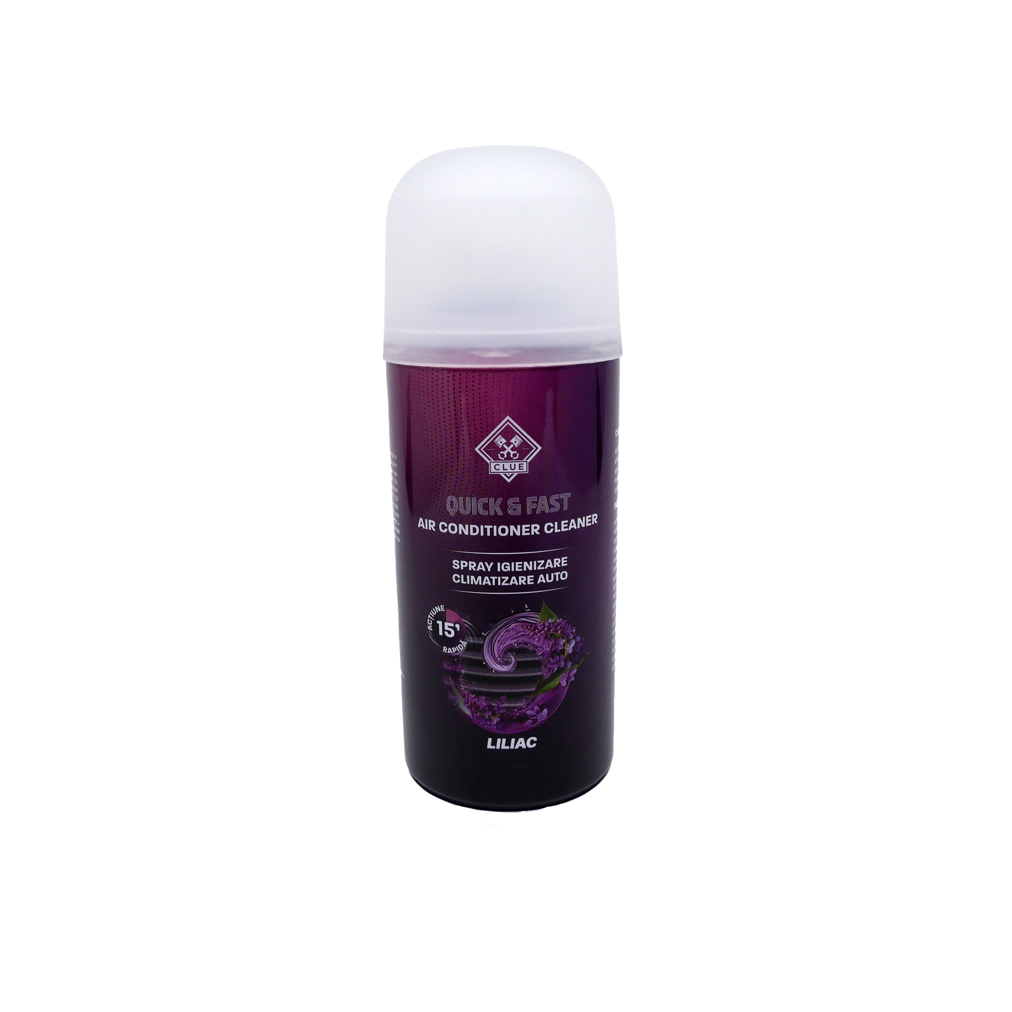 Spray igienizare clima auto Liliac 150 ml CLUE - imagine 2