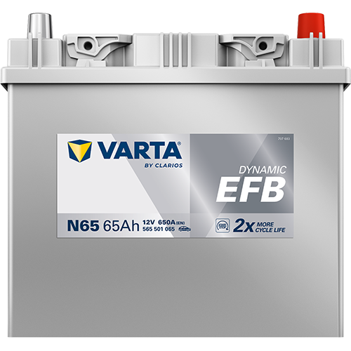 Acumulator Varta Dynamic EFB 65 Ah Varta - imagine 3