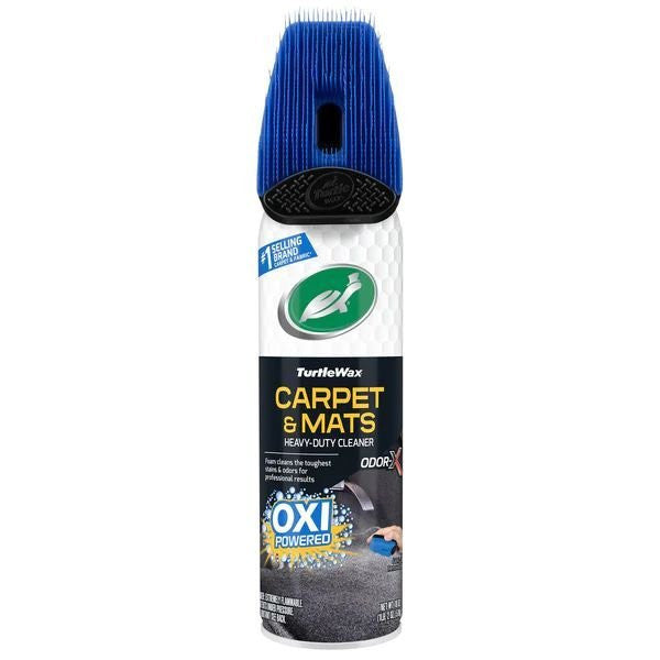 Spray curatat suprafete textile cu aplicator TURTLE WAX Carpet & Mats Heavy-Duty Cleaner 400 ml Turtle Wax - imagine 1