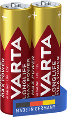 Baterie Varta Lonlife Max Power AA Blister 2 buc Varta - imagine 1