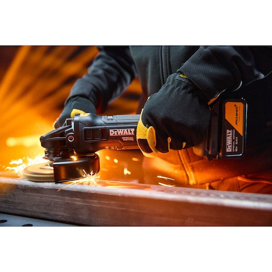 Polizor unghiular, cu motor fără perii DEWALT® x McLaren F1 Team 18V XR® 125 mm - 2 x 5Ah Dewalt - imagine 10