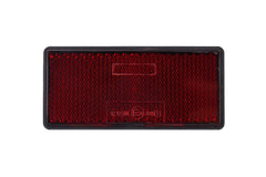 Catadioptru dreptunghiular autoadeziv 86x40 mm Rosu Runkit - imagine 2
