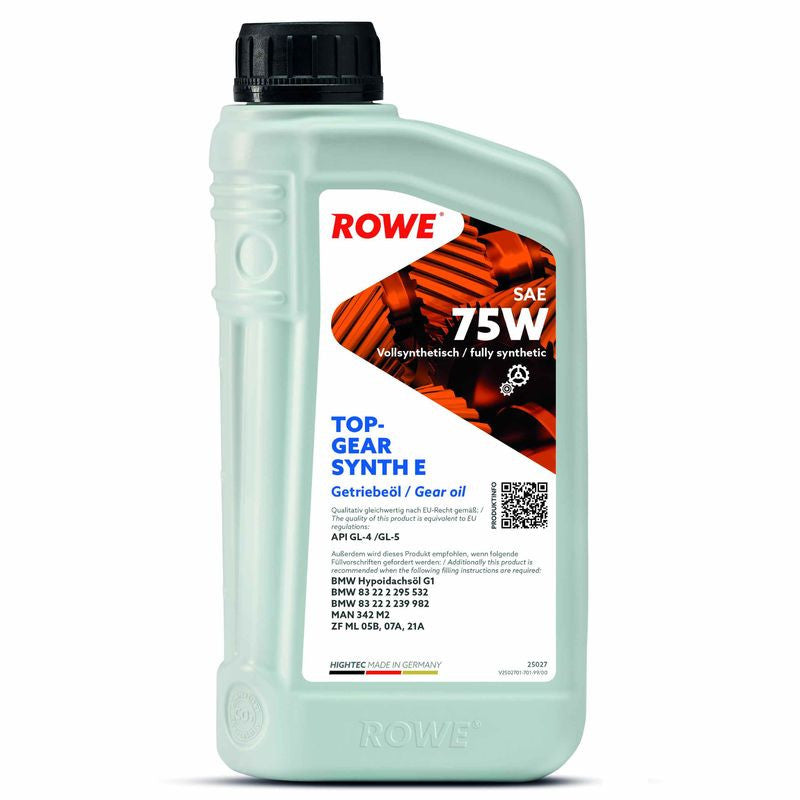 ULEI TRANSMISIE ROWE HIGHTEC TOPGEAR SYNTH E SAE 75W 1L Rowe - imagine 1