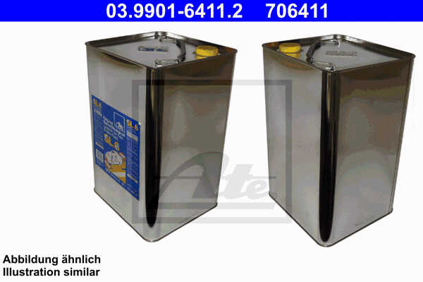 Lichid de frana ATE SI6 DOT4 20L ATE - imagine 1