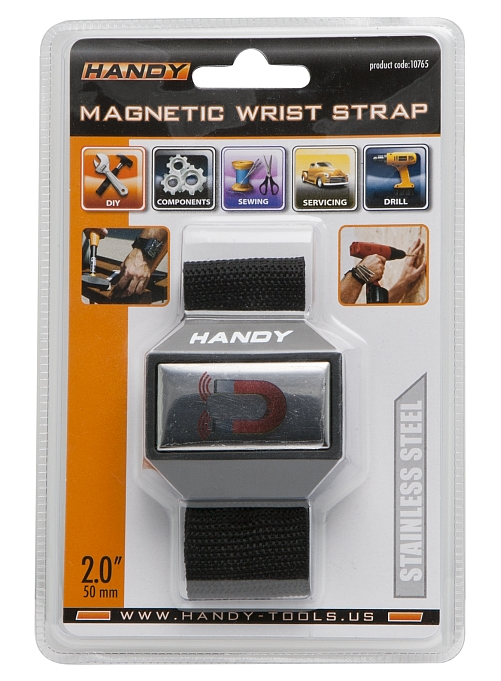 Suport magnetic pt. piese metalice mici, fixat pe incheietura mainii, 50x25mm Carguard - imagine 4