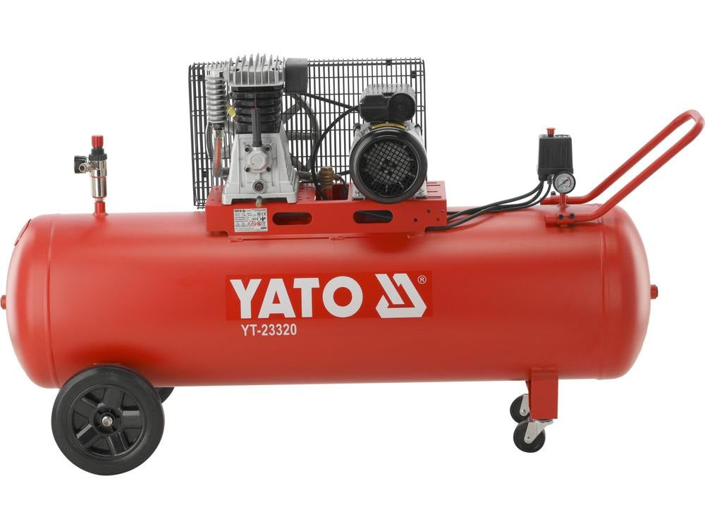 Compresor aer 200L 10 Bar 2200W Yato - imagine 1