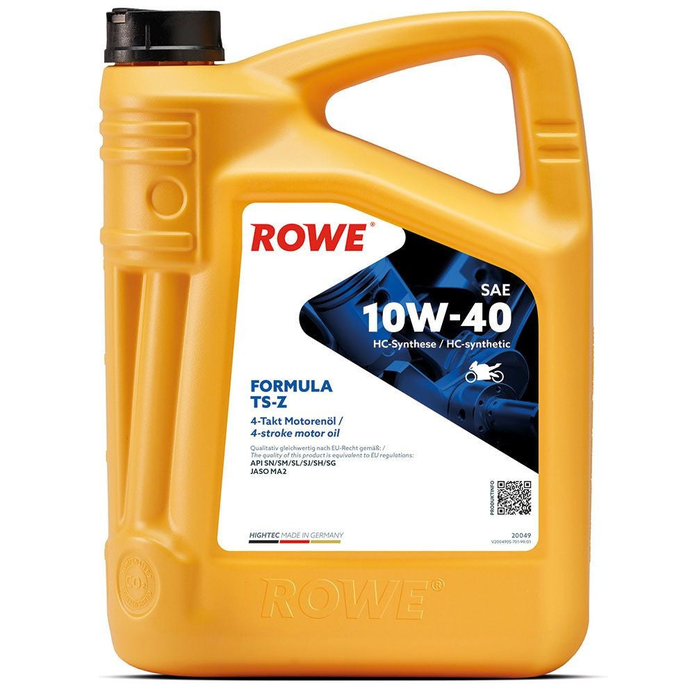 Ulei moto Rowe HighTec Formula TS-Z 4T 10W40 4L Rowe - imagine 1