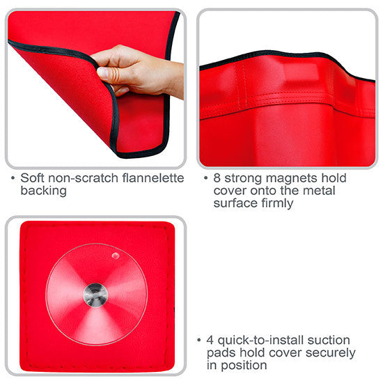 Husa pentru aripi cu prindere magnetică și cu ventuză Toptul - imagine 2