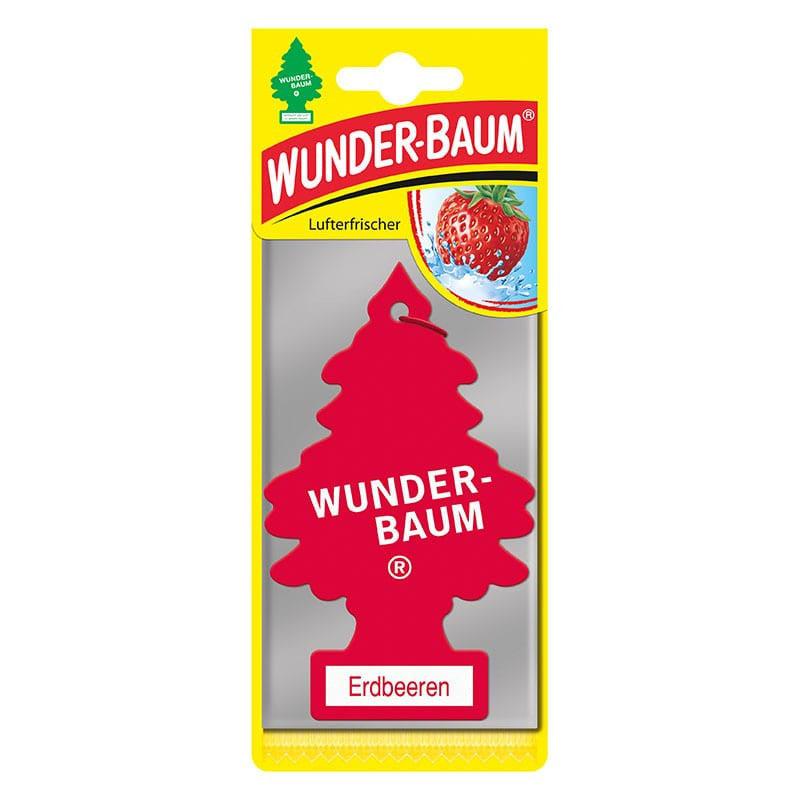Odorizant auto WUNDER-BAUM Erdbeeren Wunderbaum - imagine 1