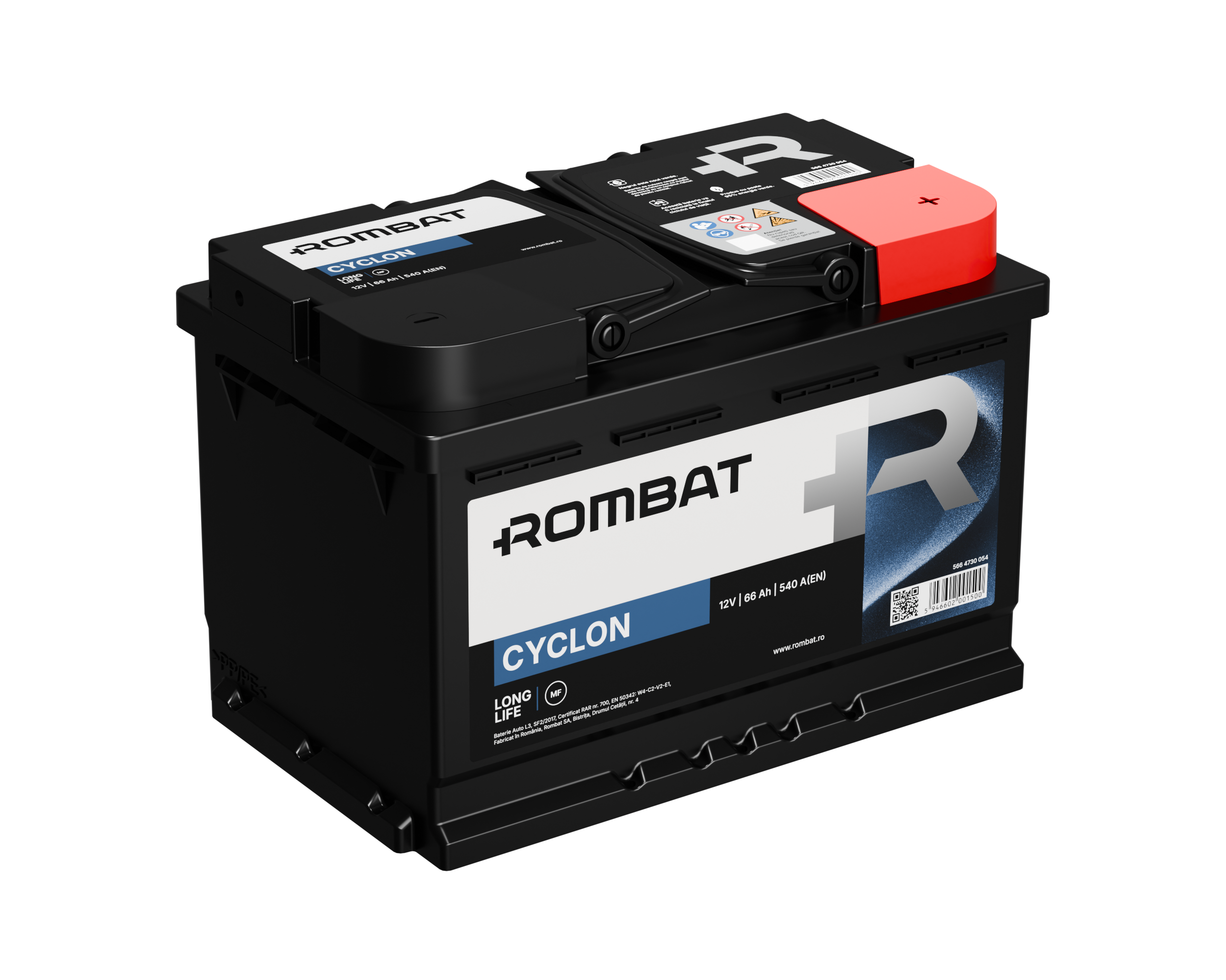 Acumulator Rombat Cyclon 66 Ah Rombat - imagine 4
