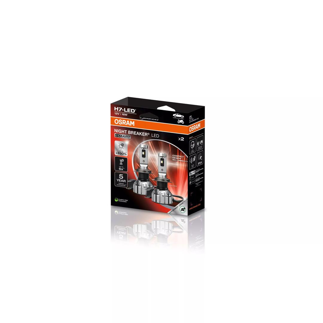 Bec Led Osram Night Breaker H7 Led Smart Osram - imagine 1