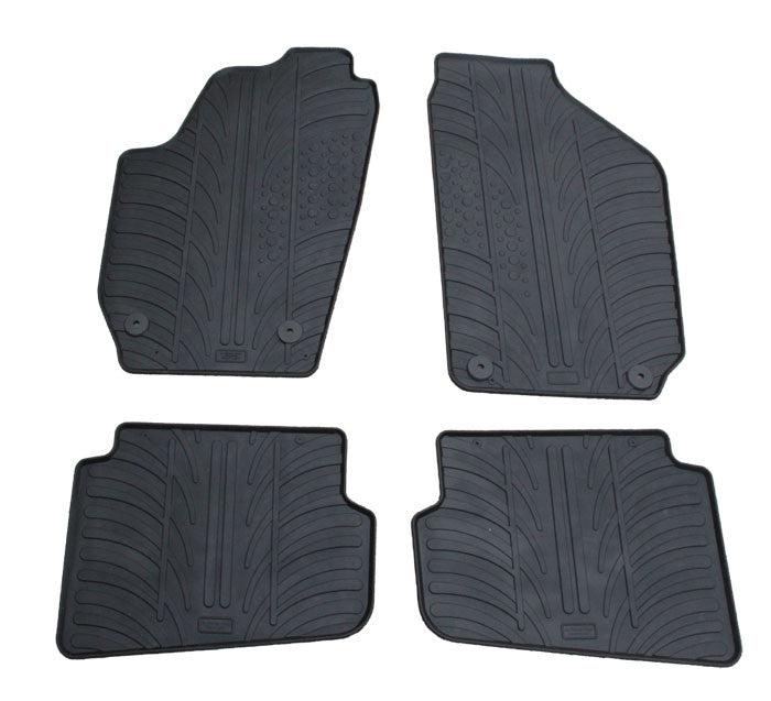 Covorase cauciuc Skoda Fabia 1 2002- si Fabia 2 din 3/2007-2014, Gledring , 4 buc. Gledring - imagine 1