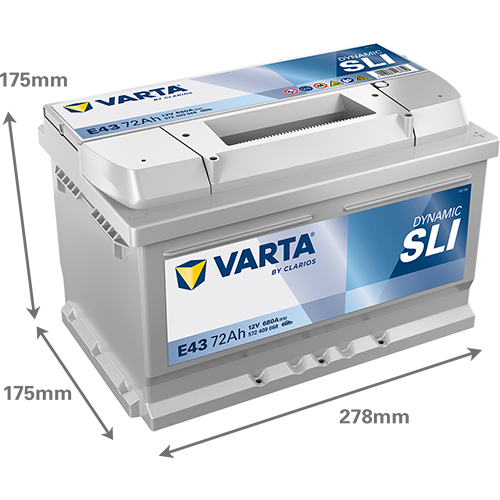 Acumulator Varta SLI Dynamic 72 Ah Varta - imagine 2