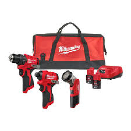 Set de trei masini cu acumulator, model M12 BLPP3A-202B Milwaukee - imagine 1