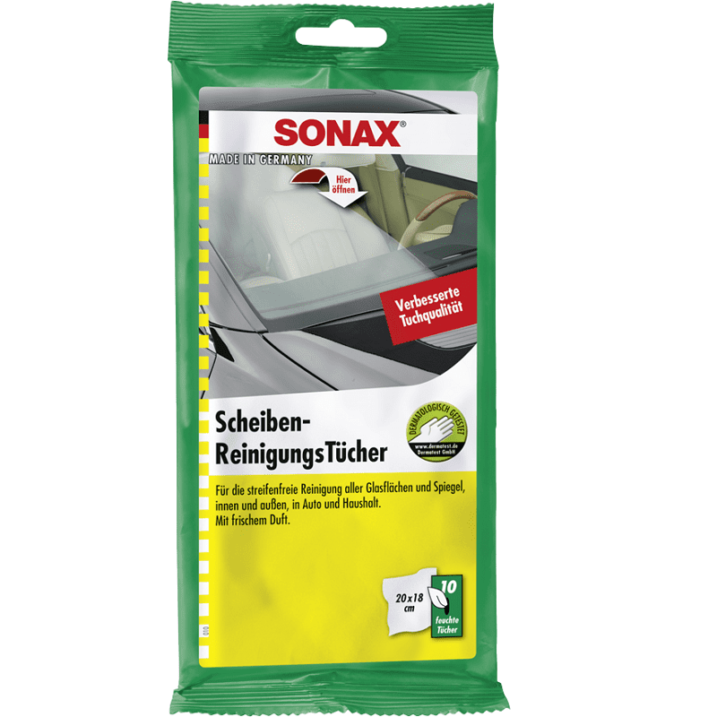 SONAX Servețele umede pentru suprafețe din sticlă, cod 415000 Sonax - imagine 1