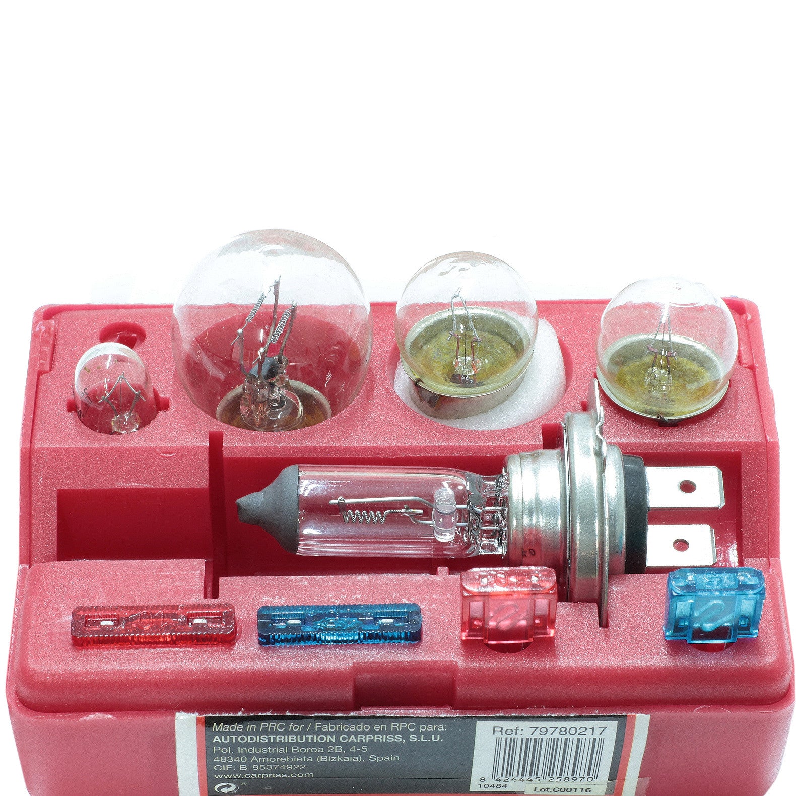 Kit rezerva becuri Carpriss H7 24V 70W PX26d Carpriss - imagine 2