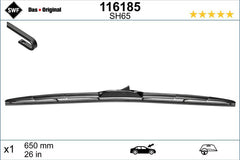 Lamela stergator SWF Wiper Hybrid LHD 650 mm SWF - imagine 1