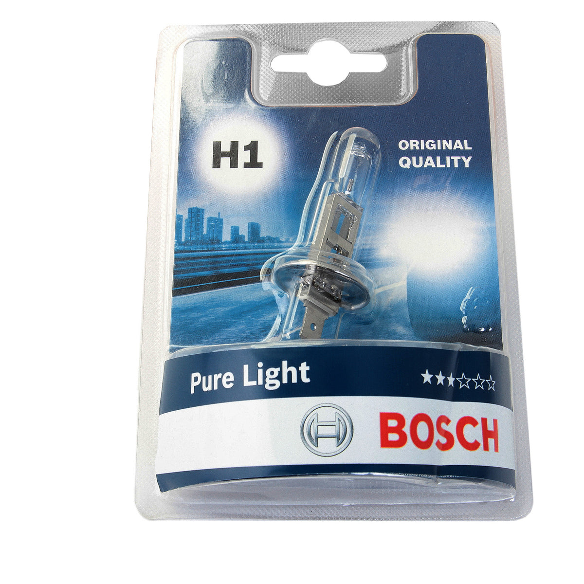 Bec Bosch Pure Light H1 12V 55W P14.5s Blister Bosch - imagine 1