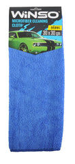 Laveta de curatat din microfibra 30x30 cm, albastra Winso - imagine 1