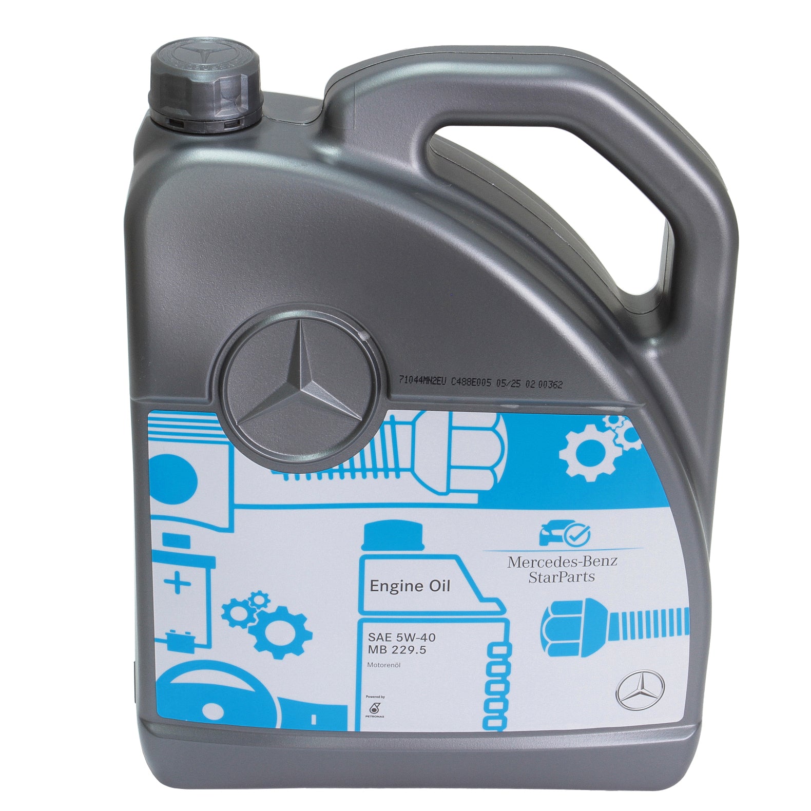 Ulei motor Mercedes 5W40 (MB 229.5) 5L Mercedes-Benz - imagine 1