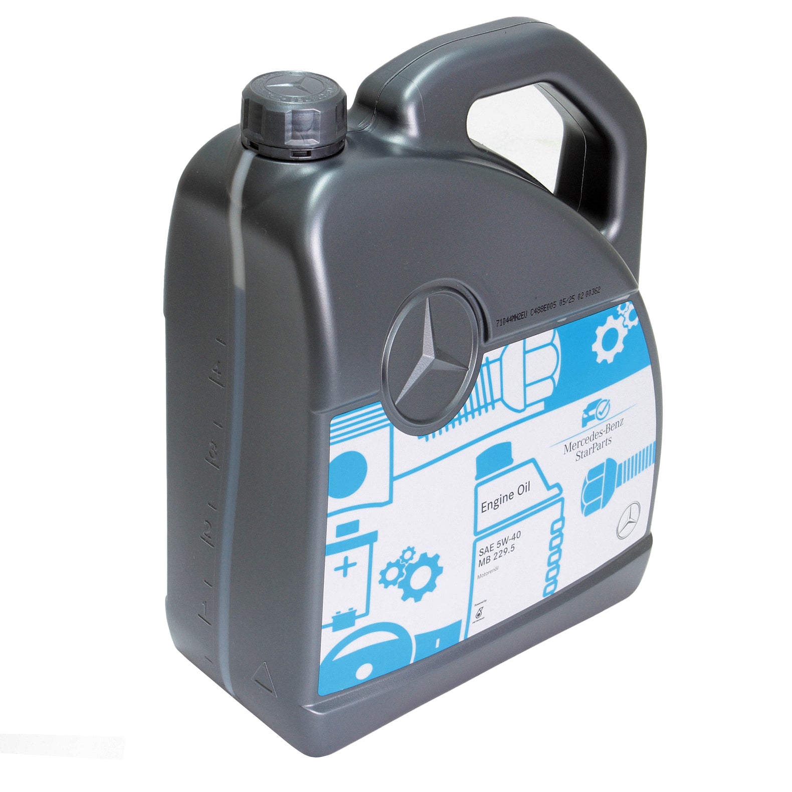 Ulei motor Mercedes 5W40 (MB 229.5) 5L Mercedes-Benz - imagine 2