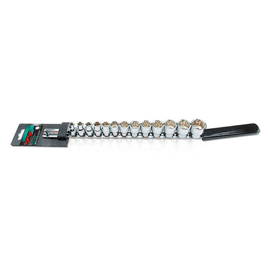Set tubulare 3/8" 12PT (13 piese) Toptul - imagine 1
