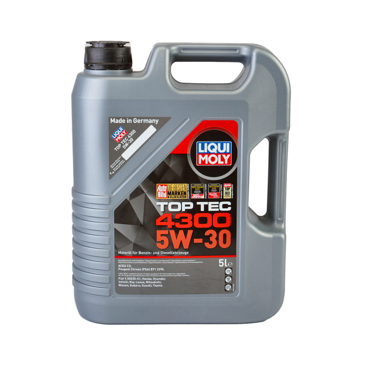 Ulei motor Liqui Moly Top Tec 4300 5W30 (3741) (2324) 5L Liqui Moly - imagine 1