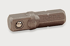 Adaptor tubulare hexagonal 1/4 Toptul - imagine 1