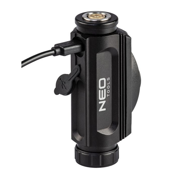 Lanterna frontala reincarcabila prin USB, 1000 lm rosu / albastru CREE LED, acc. 3.7V Li-Ion Neo Tools - imagine 3