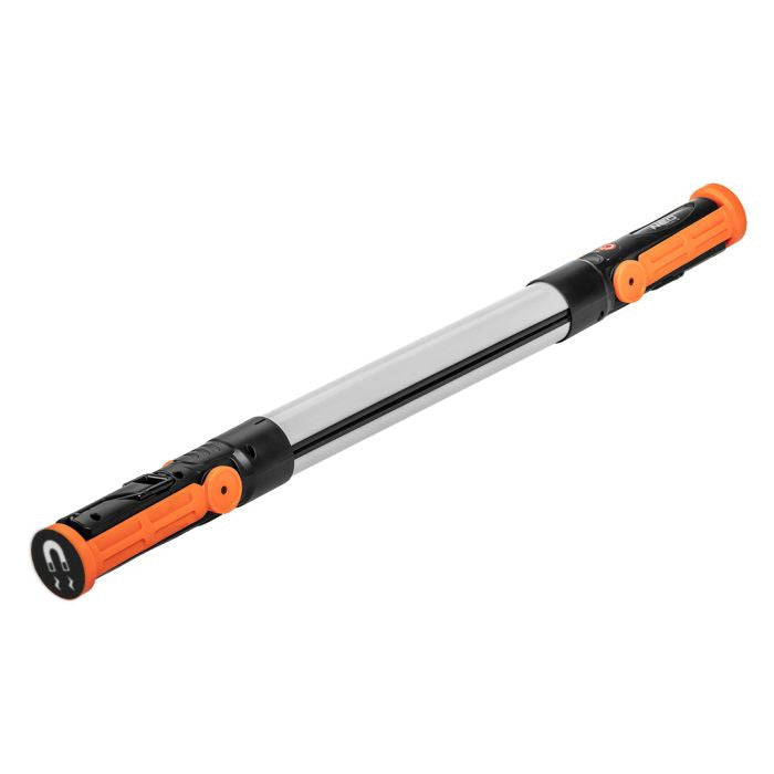 Lampa de atelier cu acumulator, 2x 3.7V Li-Ion, incarcator inclus, 2x350 lm, pliabila SMD Neo Tools - imagine 1