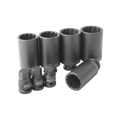SET BIRȚI SI TUBULARE DE IMPACT 1/2"  (8 BUCĂȚI) Clas - imagine 1