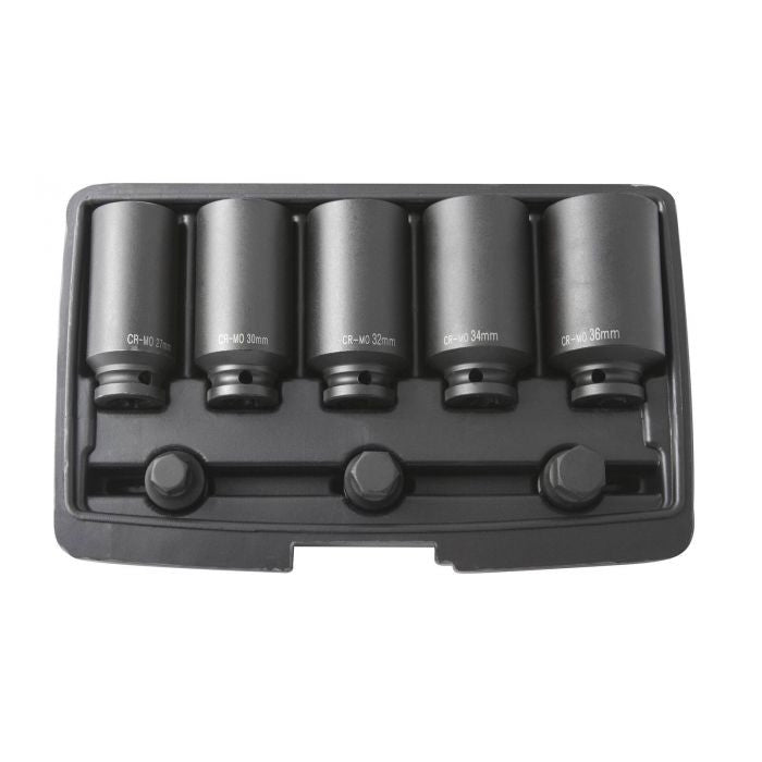 SET BIRȚI SI TUBULARE DE IMPACT 1/2"  (8 BUCĂȚI) Clas - imagine 2