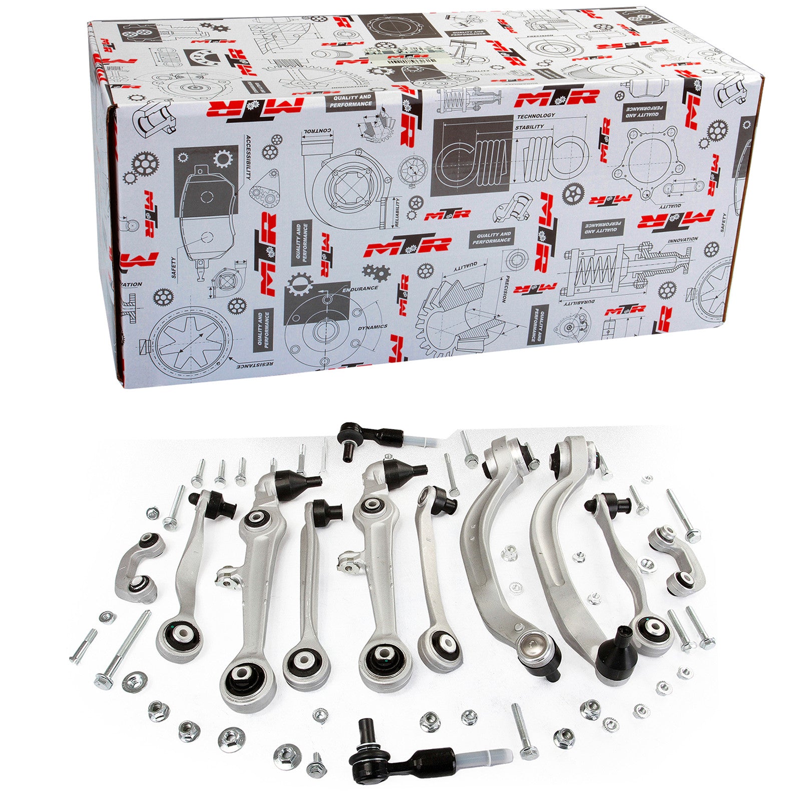 KIT Brate suspensie fata MTR   ●A4 (B5); A6 (C5); Passat B5 (3B3); Skoda Superb I (3U4)● MTR - imagine 1