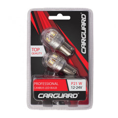 Bec Carguard P21W 12V - 24V BA15S Set 2 buc Carguard - imagine 2