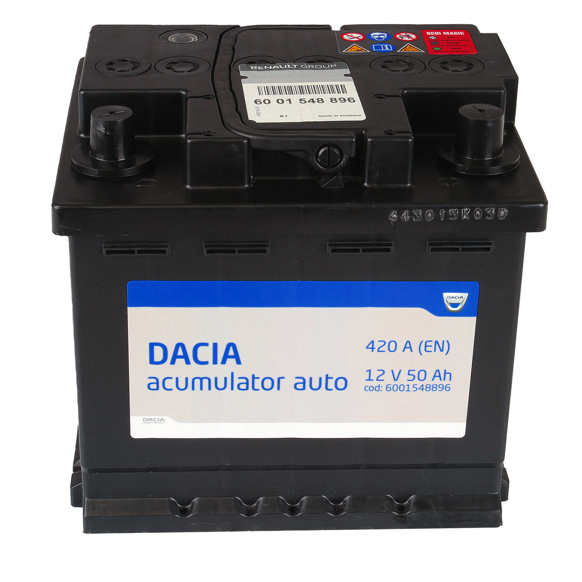 Acumulator Dacia 50 Ah Dacia - imagine 1