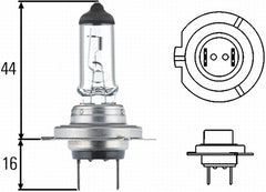 Bec Hella H7 12V 55W PX26d Hella - imagine 1