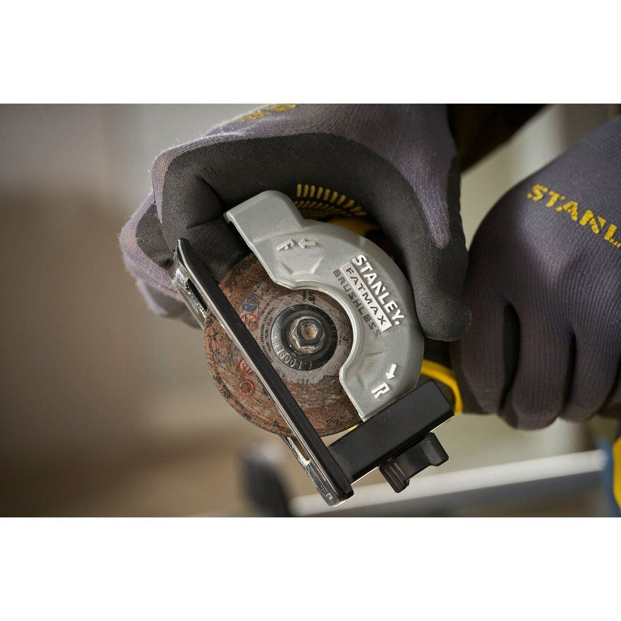 Mini polizor cu acumulator, panza 76 MM Stanley - imagine 5