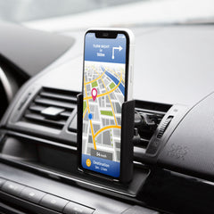 MNC - Suport de telefon cu fixare în grilajul de aerisire - negru Carguard - imagine 1