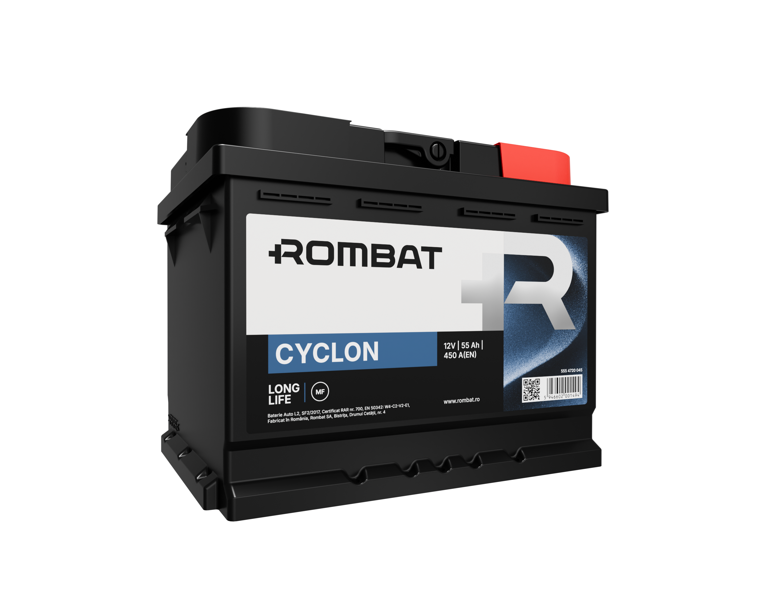 Acumulator Rombat Cyclon 55 Ah Rombat - imagine 3