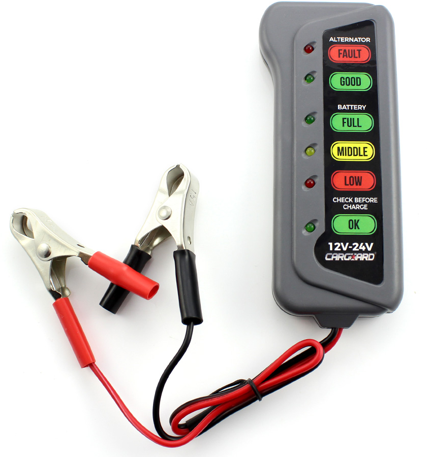 Tester de Alternator/Baterie Auto/Camion Carguard - imagine 1