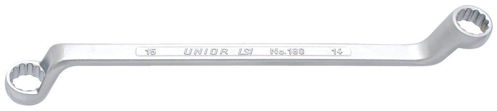 Cheie inelara cotita 20x22 mm Unior - imagine 1