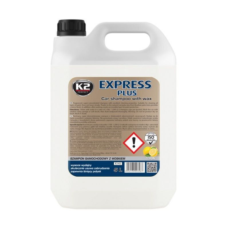Sampon auto cu ceara K2 Express Plus 5L K2 - imagine 1