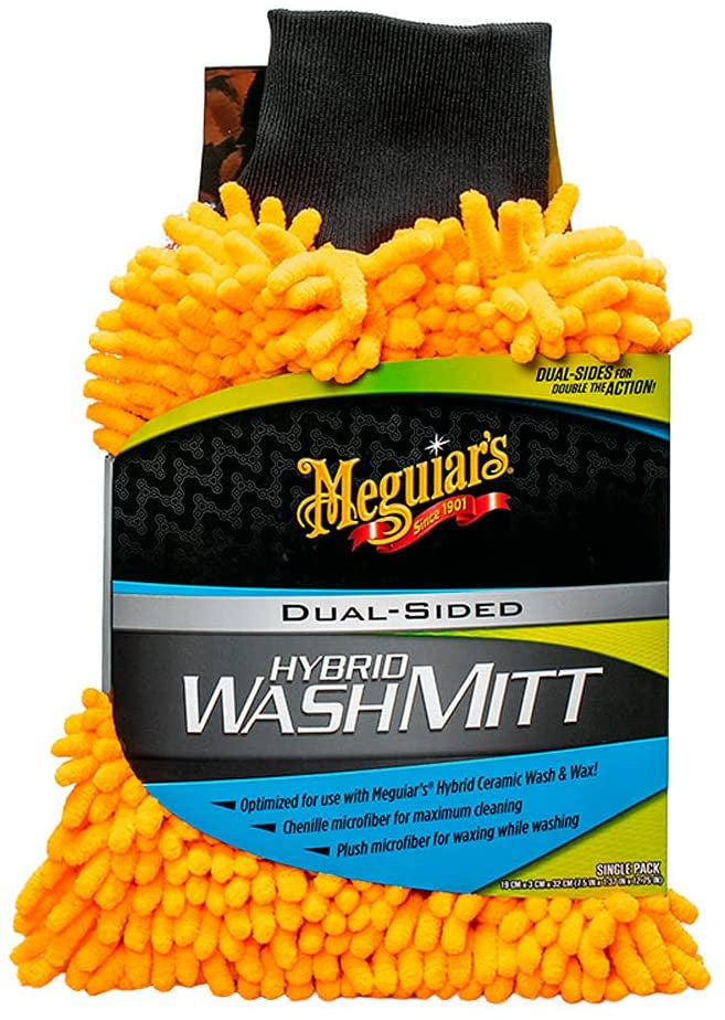 Manusa Microfibra Spalare Auto Meguiar's Hybrid Microfibre Wash Mitt Meguiar's - imagine 1