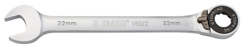 Cheie combinata cu clichet 13 mm Unior - imagine 1
