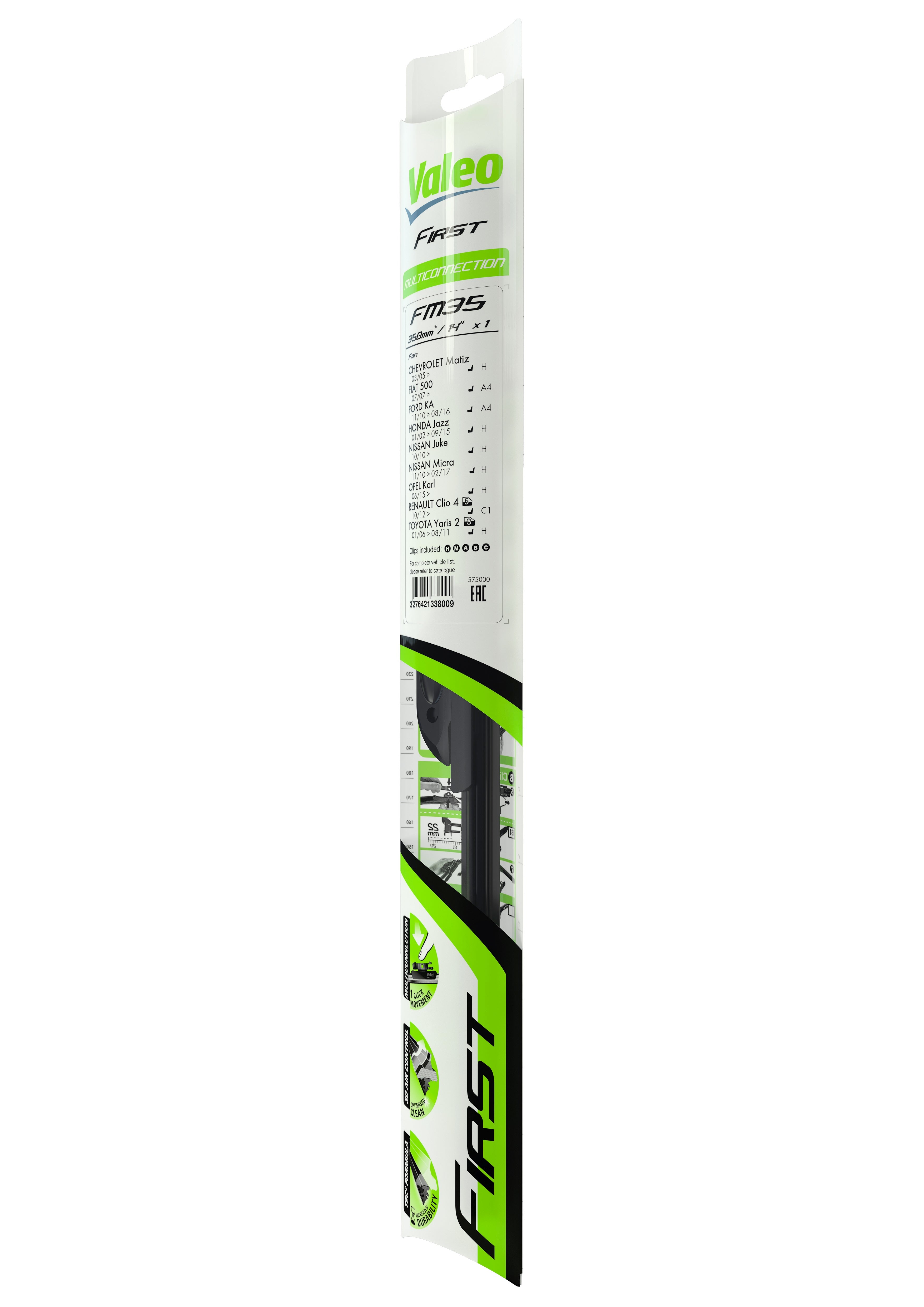 Ștergător Valeo First Multiconnection 350 mm Valeo - imagine 1