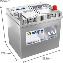 Acumulator Varta Dynamic EFB 65 Ah Varta - imagine 2