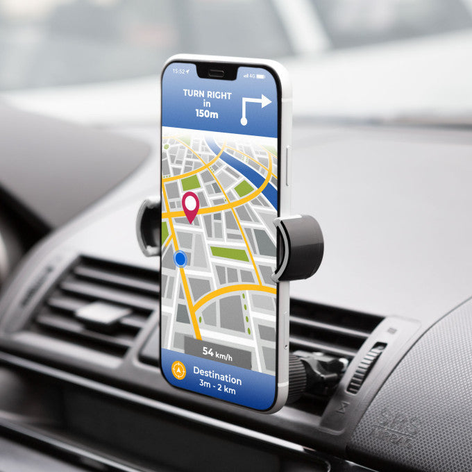 MNC - Suport de telefon cu fixare în grilajul de aerisire - negru Carguard - imagine 1