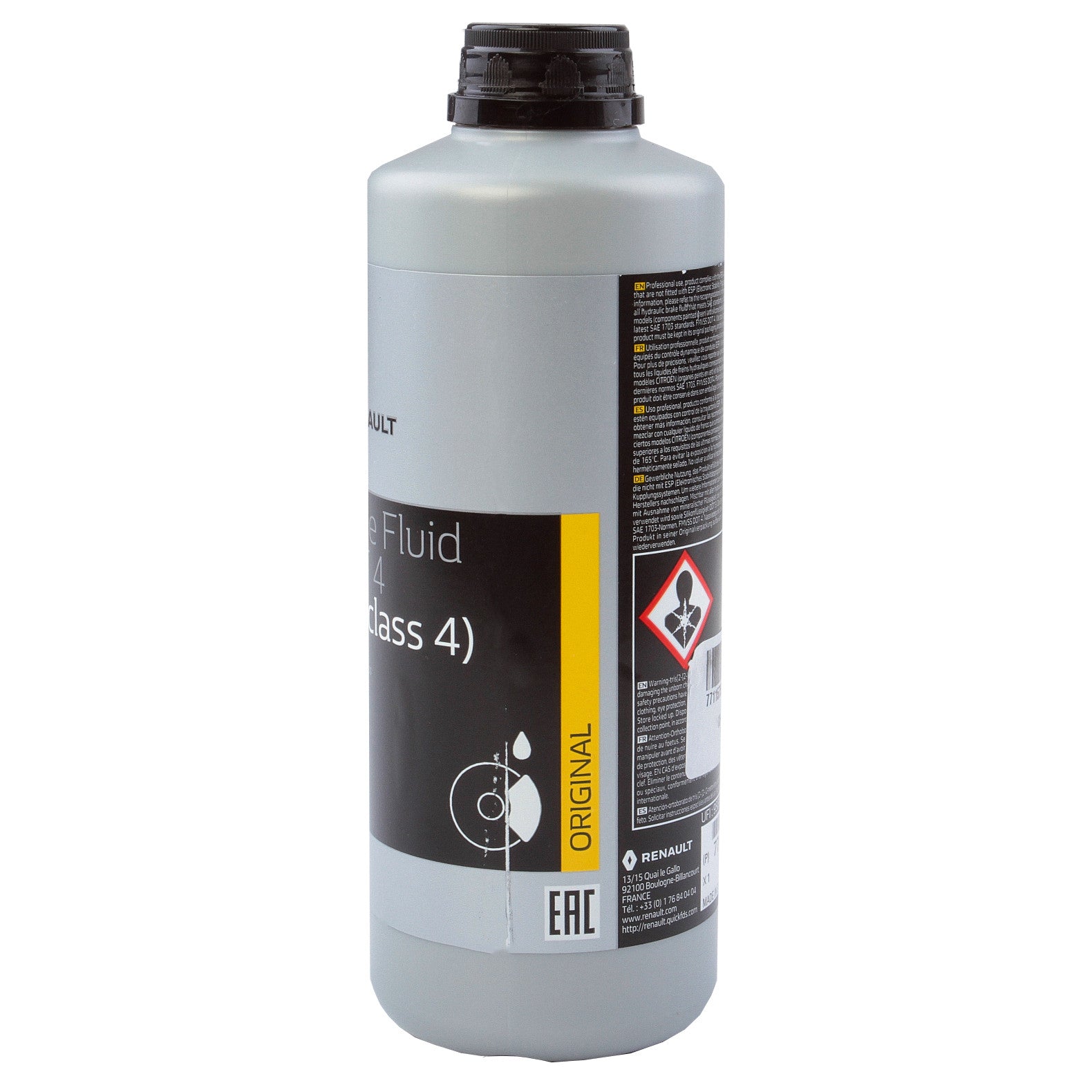 Lichid de frana Renault DOT4 ISO CLASS 4 500ml. Renault - imagine 2