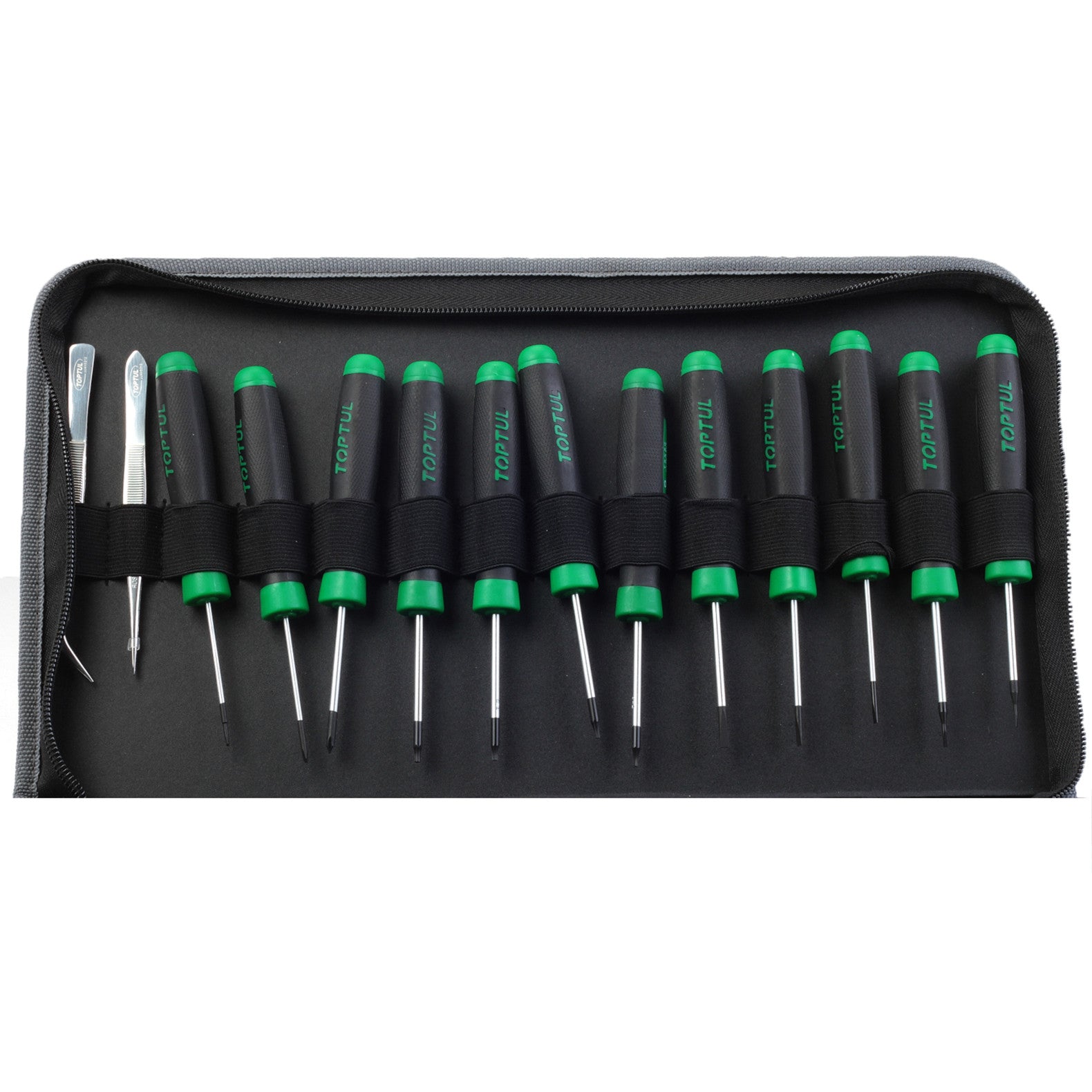 Trusa portabila electrician 19 Piese Toptul - imagine 3
